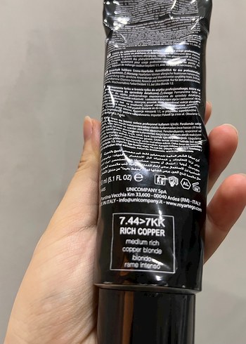 Artego Kalıcı Krem Saç Boyası 7.44 orta yoğun bakır - Görsel 2