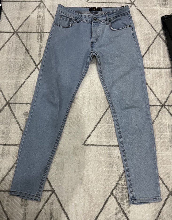 Gri Regular Fit Denim Erkek Jean - Görsel 2