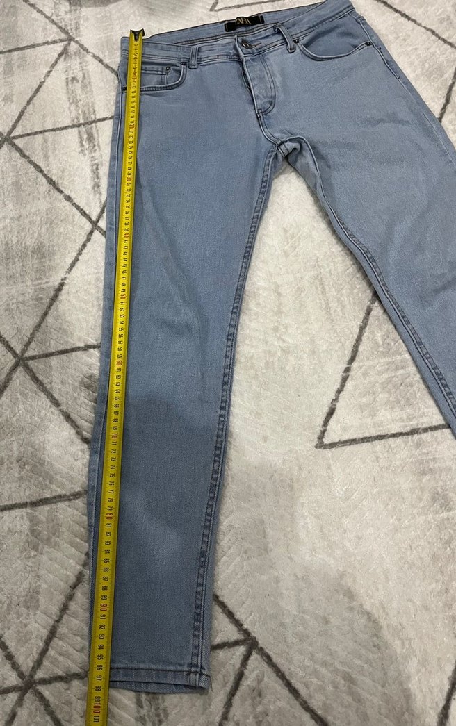 Gri Regular Fit Denim Erkek Jean - Görsel 4