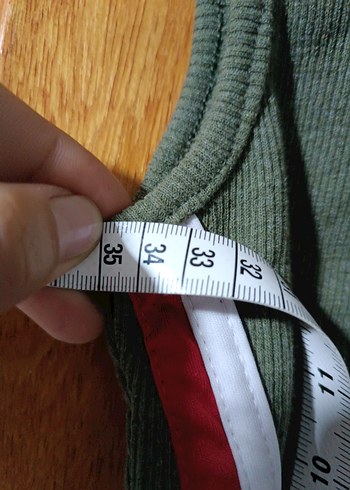 kadın Gri Örme Kolsuz Tişört - Görsel 3