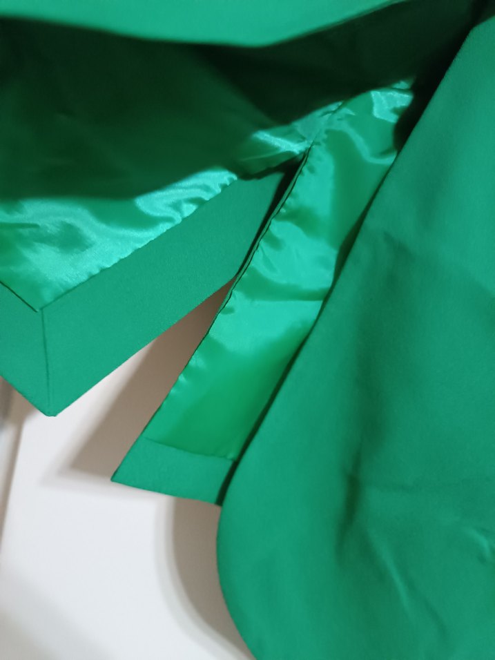 Düğmeli Yeşil Kadın Blazer Ceket - Görsel 3