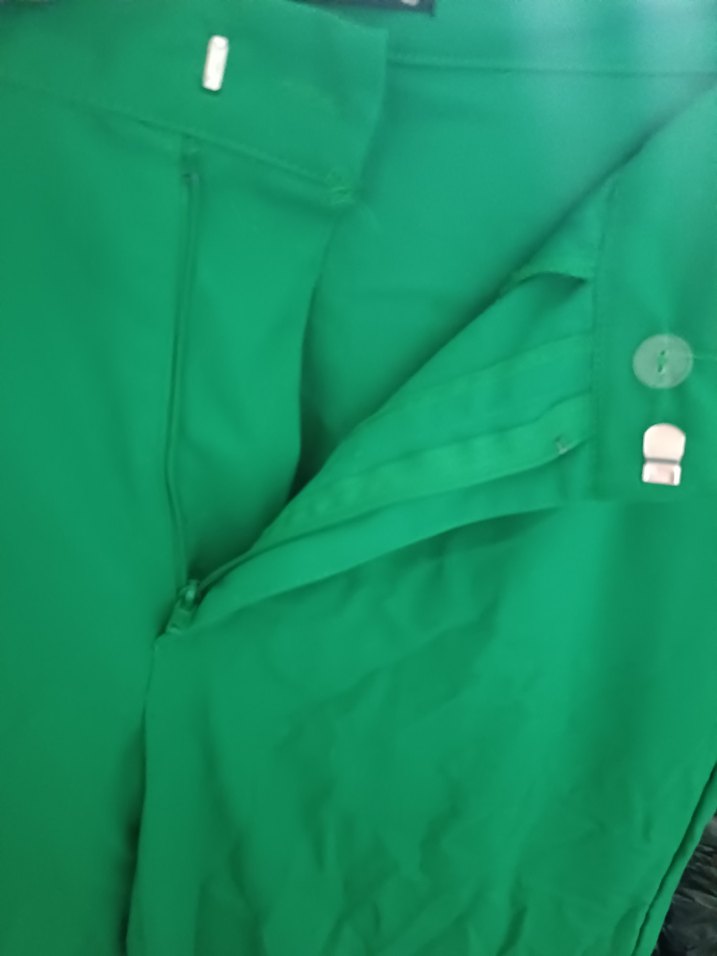 Düğmeli Yeşil Kadın Blazer Ceket - Görsel 5