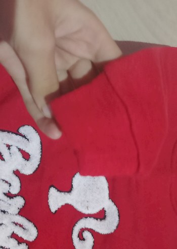 Kız Çocuk Barbie Nakışlı Kırmızı Eşofman Takımı 5_6 yaş için - Görsel 6