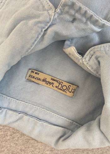 American Vintage Mavi kısa yelek