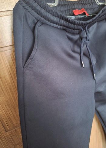 Siyah Erkek Regular Fit Street Wear Eşofman - Görsel 3