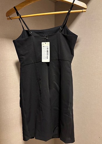 Siyah Drapeli  Elbise - Görsel 2