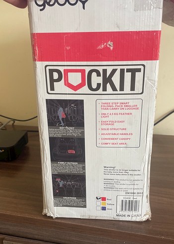 Çanta Boyutunda Katlanabilir Bebek Arabası - Görsel 10