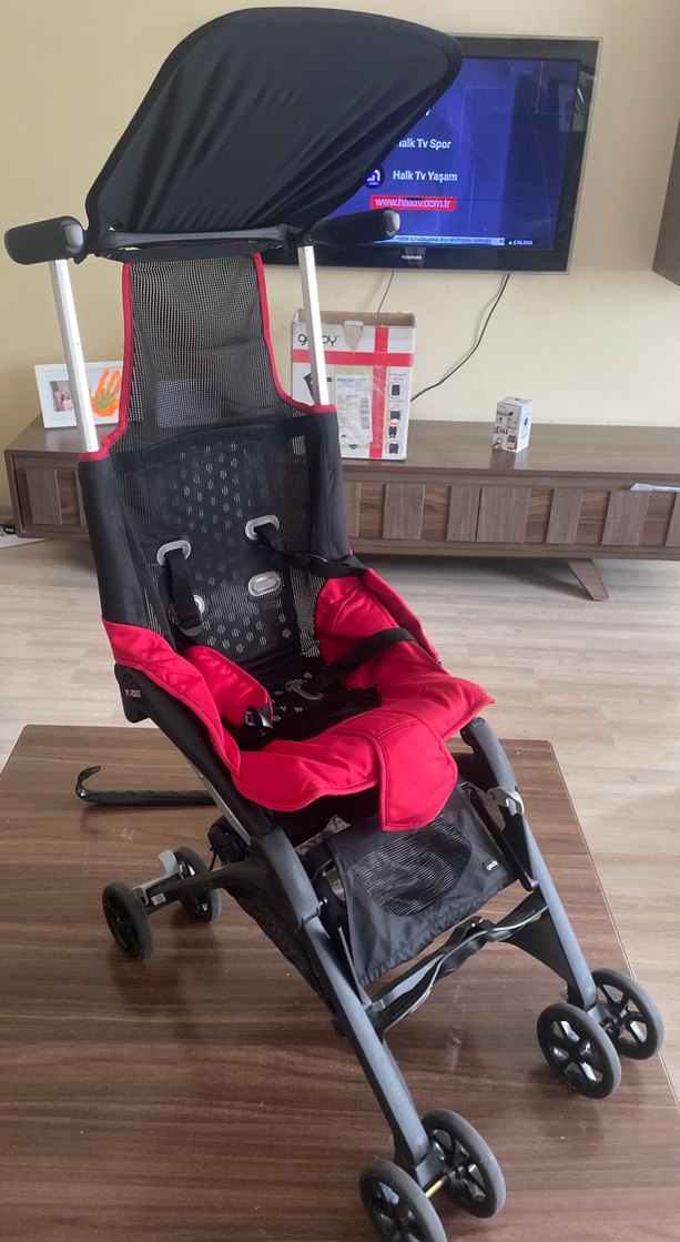 Çanta Boyutunda Katlanabilir Bebek Arabası - Görsel 2