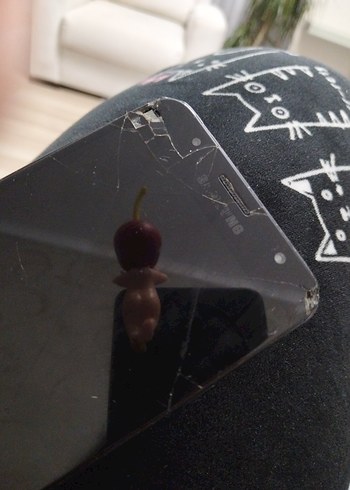 Siyah Samsung Android Telefon - Görsel 7