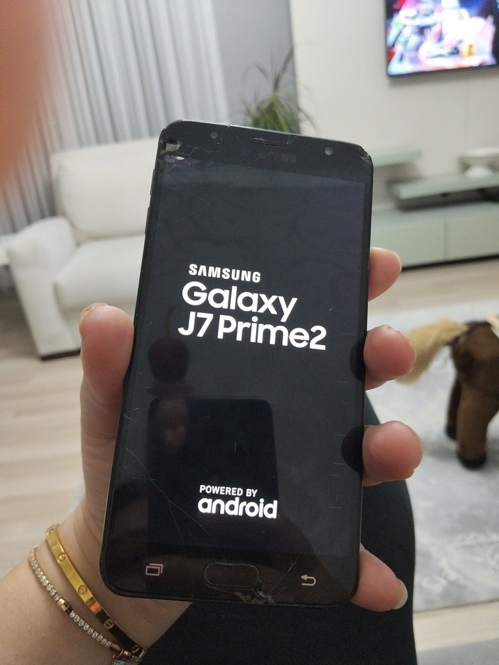 Siyah Samsung Android Telefon - Görsel 5