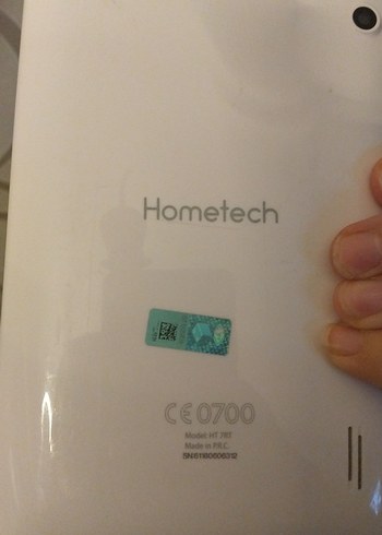 Beyaz Hometech Tablet - Görsel 3