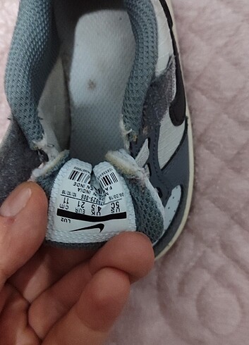 21 Beden gri Renk Nike ayakkabı
