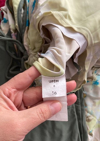 Çiçek Desenli büyük beden şortlu mayo - Görsel 5