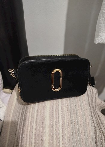 Kadın Siyah Deri Omuz Çantası - Görsel 3