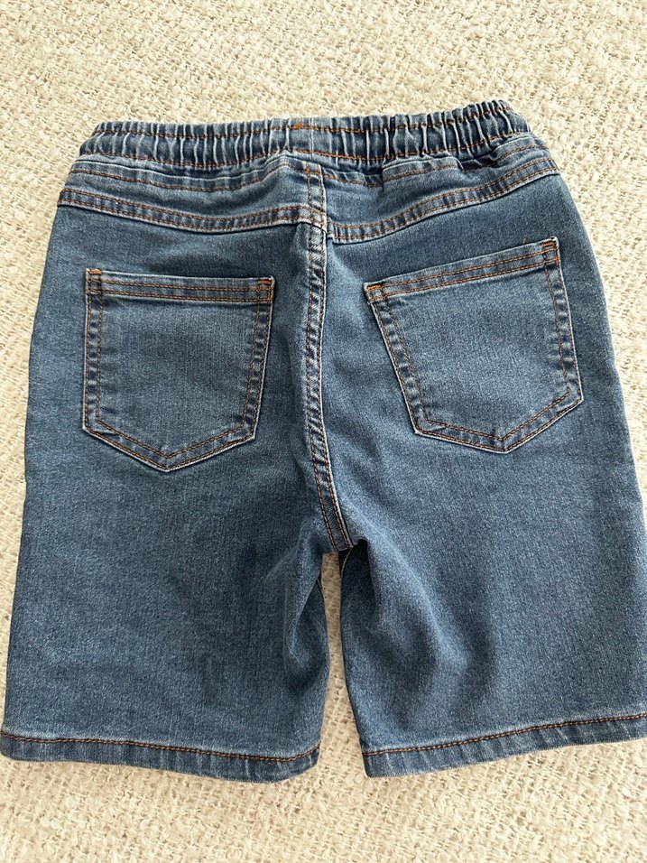 Erkek Çocuk Denim Rahat Kesim Şort - Görsel 2