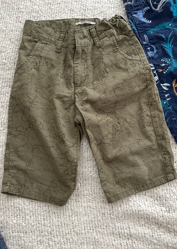 Erkek Çocuk Çok Renkli 2 Adet Desenli Şort - Görsel 2