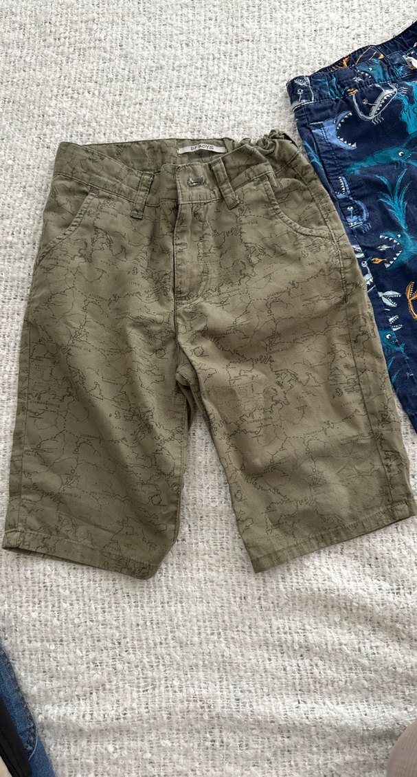 Erkek Çocuk Çok Renkli 2 Adet Desenli Şort - Görsel 2