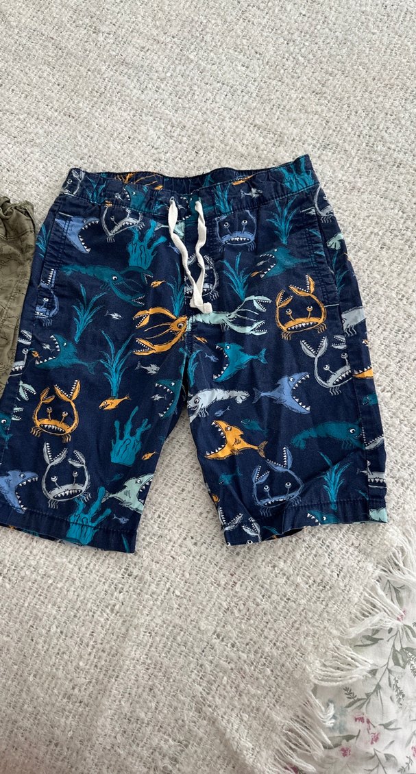 Erkek Çocuk Çok Renkli 2 Adet Desenli Şort - Görsel 3