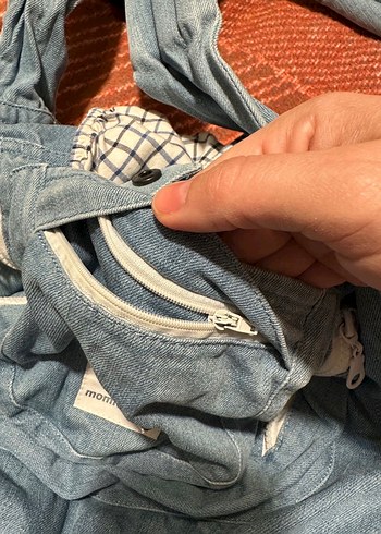 Momfort Baby Denim Kanguru - Görsel 5