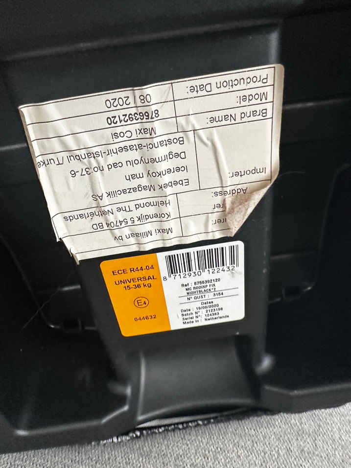 Maxi-Cosi Siyah Çocuk Araba Koltuğu - Görsel 5