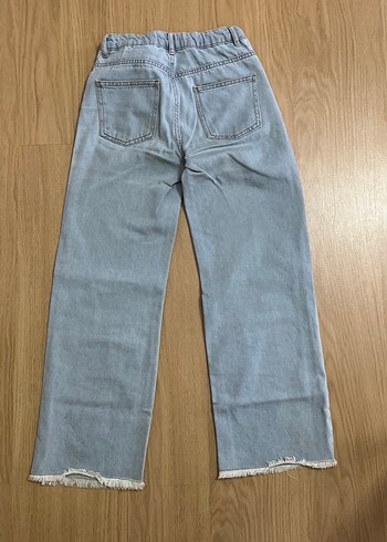 Gevşek Kesim Midi Kot Pantolon - Görsel 3