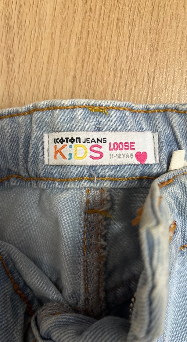 Gevşek Kesim Midi Kot Pantolon - Görsel 2