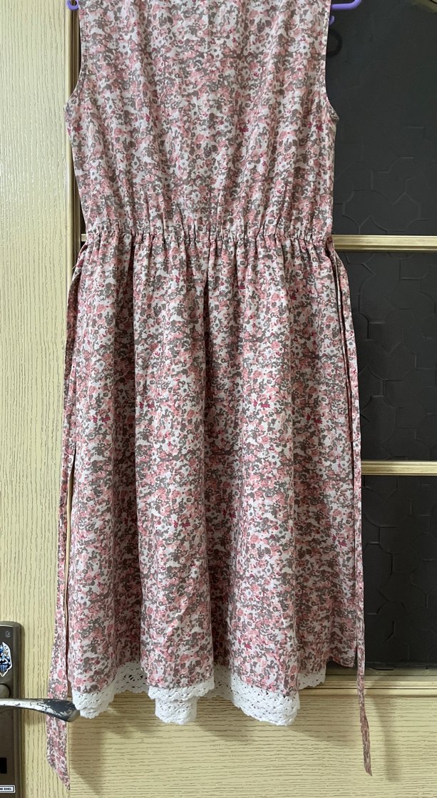 Dantel Detaylı Bohem Midi Elbise - Görsel 4