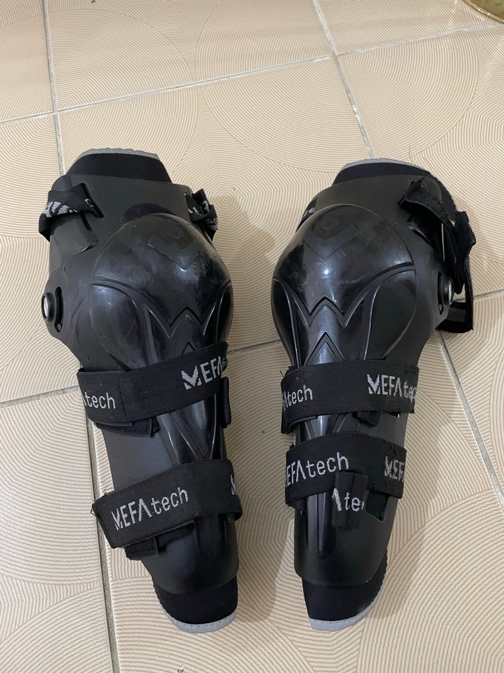 Siyah MEFAtech Motosiklet Diz Koruyucu - Görsel 2