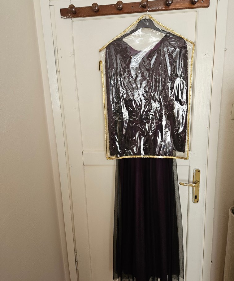 Mor Uzun Abiye - Görsel 2