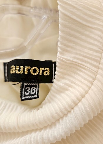 Bej Kadın Uzun Piliseli Elbise - Görsel 5