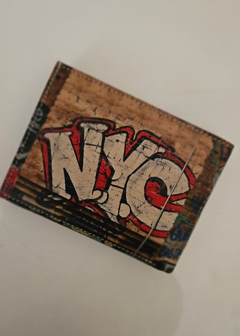 Kahverengi Baskılı Erkek Cüzdan - Görsel 4