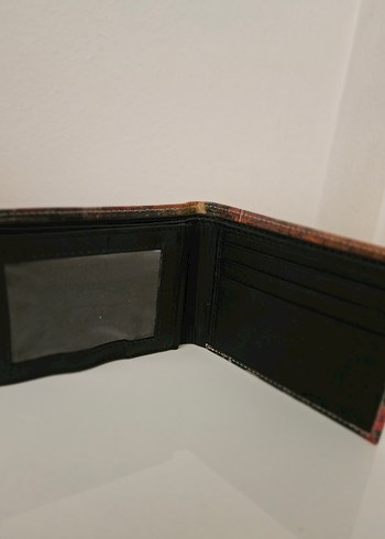 Kahverengi Baskılı Erkek Cüzdan - Görsel 2