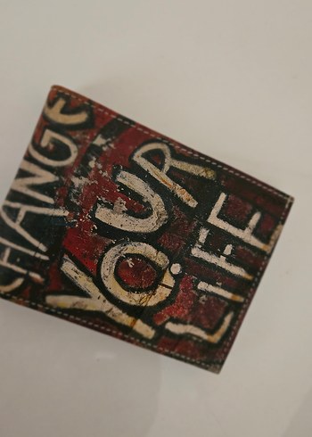 Kahverengi Baskılı Erkek Cüzdan - Görsel 3