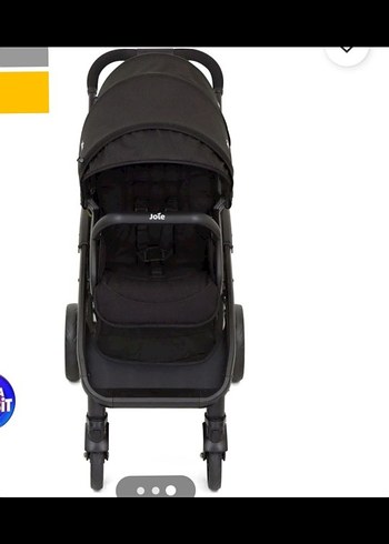 Joie Siyah Çiftli Bebek Arabası - Görsel 2