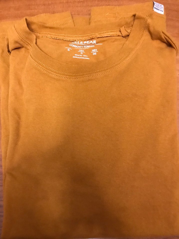 S pull&bear hardal tshirt sıfır - Görsel 3