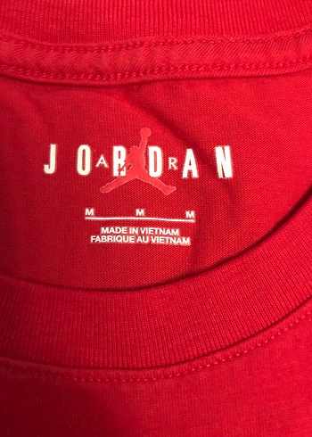 M kırmızı, siyah orjinal sıfır nike air jordan - Görsel 7