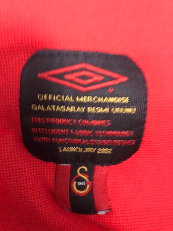 galatasaray L 2002/2003 sezonu orjinal forması, koleksiyon gs - Görsel 4