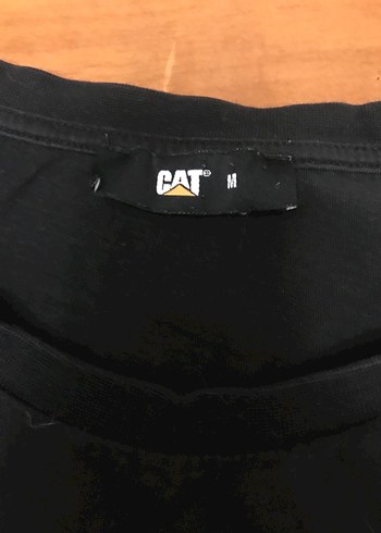 CAT caterpillar M siyah tshirt - Görsel 3