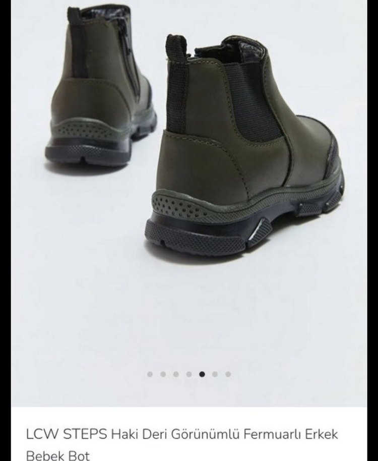 LCW STEPS Haki Erkek Bebek Bot - Görsel 2