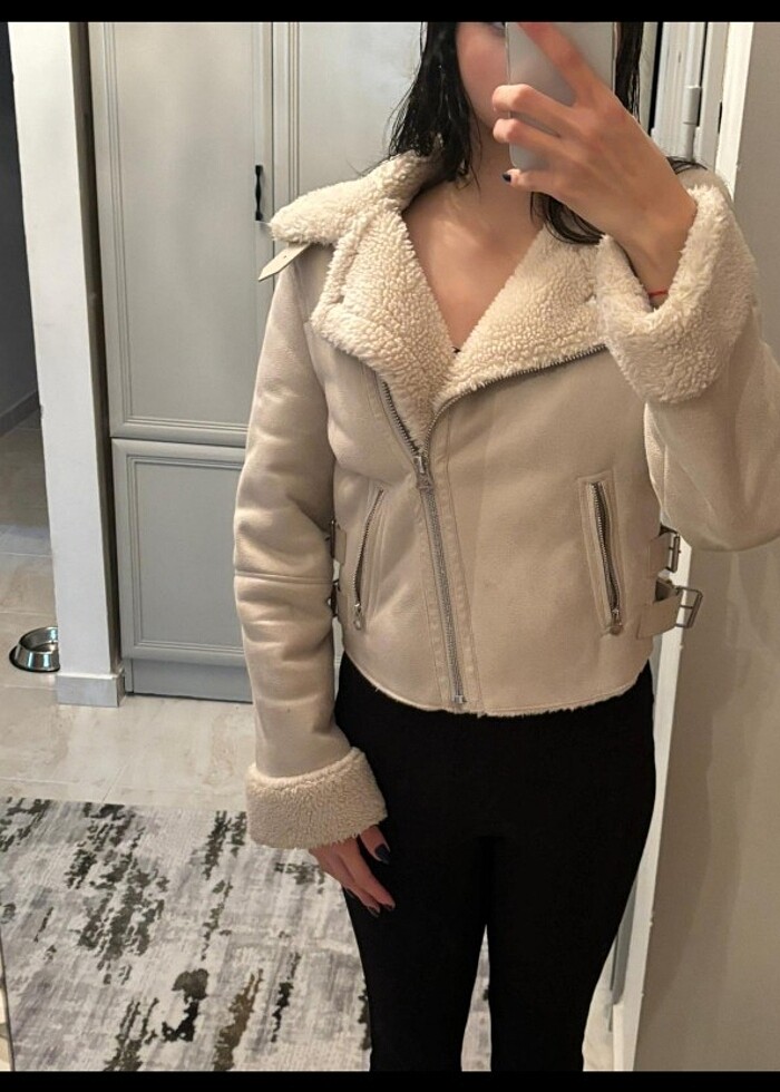 Bershka Biker mont - Görsel 2