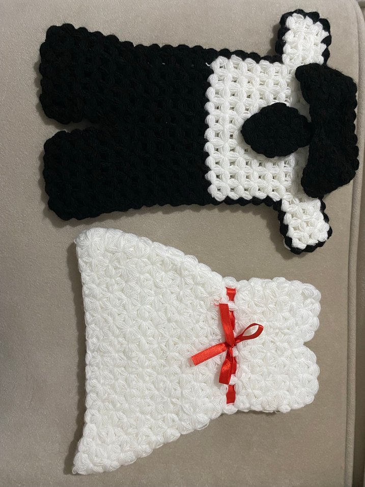 İkili gelin damat lifi el emeği - Görsel 2