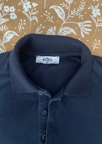 Erkek Siyah Kısa Kollu Polo Tişört - Görsel 2