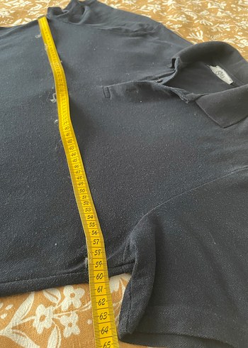 Erkek Siyah Kısa Kollu Polo Tişört - Görsel 5