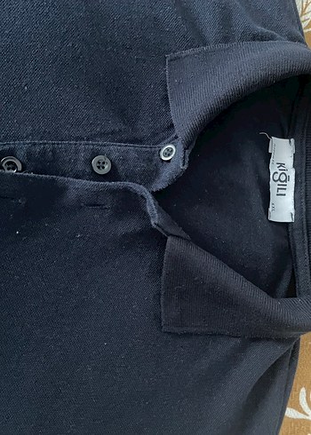 Erkek Siyah Kısa Kollu Polo Tişört - Görsel 3