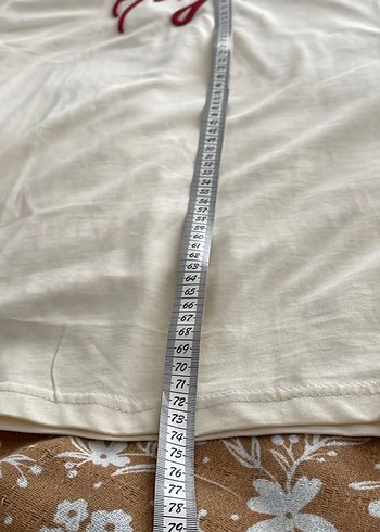 Krem Erkek Kısa Kollu Tişört - Görsel 5