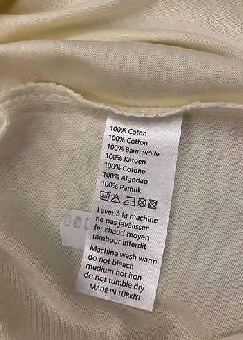 Krem Erkek Kısa Kollu Tişört - Görsel 6