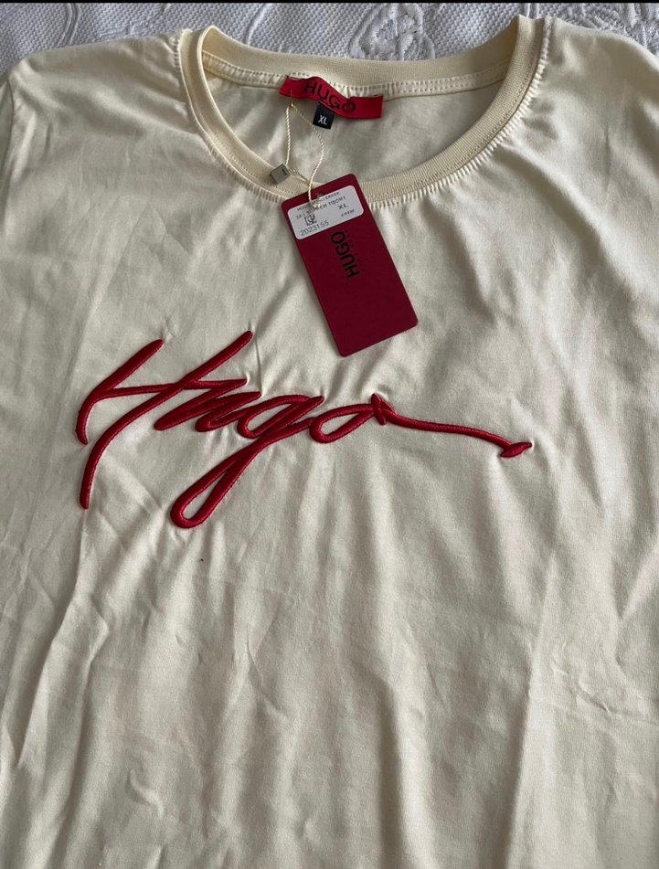 Krem Erkek Kısa Kollu Tişört - Görsel 2