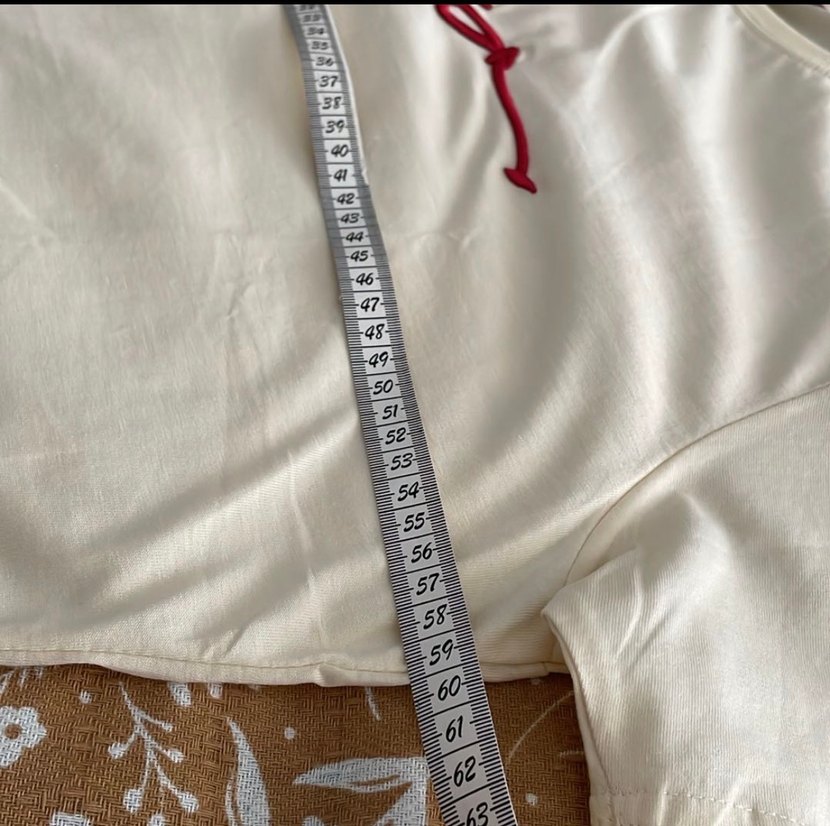 Krem Erkek Kısa Kollu Tişört - Görsel 4