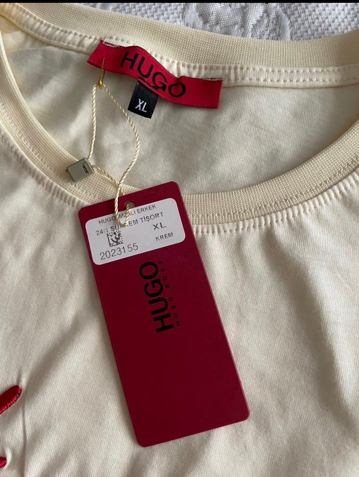 Krem Erkek Kısa Kollu Tişört - Görsel 3