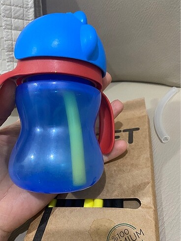 Beden mavi Renk Philips avent suluk ve pipet